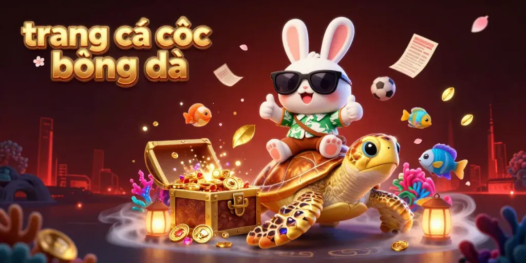 Win with trang cá cược bóng đá in a vibrant casino illustration showcasing excitement and betting energy.