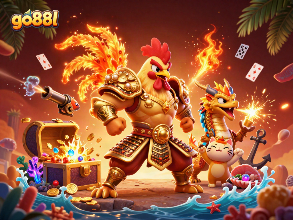 Engage with go88l's dynamic casino adventure featuring vibrant characters and thrilling gaming elements.